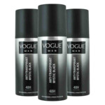 3x Vogue Anti-Transpirant Mystic Black - 9.59 euro