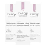 3x Zarqa Sensitive Deodorant Spray