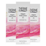 3x Therme Saigon Pink Lotus Massage Olie