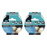 2x Bison  Tape Verpakking  Transparant