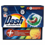 4x Dash Wascapsules Platinum Pods+ Kleur  14 stuks