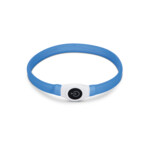 Beeztees Safety Gear Halsband +USB Glowy Blauw 65 x 2,5 cm