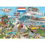 Jan Van Haasteren Puzzel Verkeerschaos & Ter Land, Ter Zee En In De Lucht 2 x 1000 Stukjes - 26.99 euro