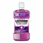 3x Listerine Mondwater Total Care Tandbescherming  500 ml