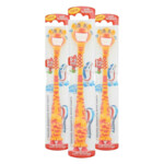 3x Aquafresh Tandenborstel Eerste Tandjes Soft Stage 2