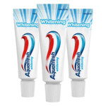 3x Aquafresh Tandpasta Whitening Mini - 3.86 euro