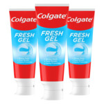 3x Colgate Tandpasta Fresh Gel - 6.54 euro