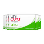 6x Unicura Tabletzeep Anti Bacterieel Ultra  180 gr