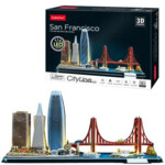 Cubic Fun 3D Puzzel City Line San Francisco LED - 17.05 euro