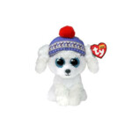 TY Beanie Boo's Christmas Dog White 15 cm