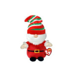 TY Beanie Boo's Christmas Gnome Santa 15 cm