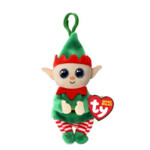TY Beanie Boo's Clip Christmas Elf Green Belly 7 cm