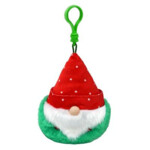 TY Beanie Boo's Clip Christmas Gnome Red Hat 7 cm