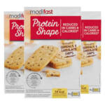 Plein <b>3x</b> Modifast Protein Shape Koekjes Graan-Chocolade aanbieding