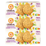 3x Céréal Zandkoekjes Chiazaadjes - 8.28 euro