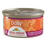 24x Almo Nature Daily Mousse Kattenvoer Rund