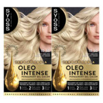 2x Syoss Oleo Intense Haarverf 10-50 Licht Asblond - 18.25 euro