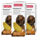 3x Beaphar Vitamine E Tarwekiemolie