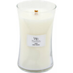 WoodWick Geurkaars Large Linen - 33.95 euro
