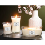WoodWick Geurkaars Large White Teak - 32.55 euro