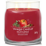 Yankee Candle Geurkaars Medium Jar Red Apple Wreath - 24.89 euro