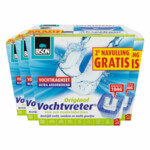 4x Bison Vochtvreter + 1 Navulling Neutraal