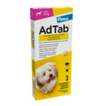 Adtab Anti Vlo en Teek Kauwtabletten Hond >2,5-5,5 kg