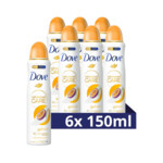 6x Dove Deodorant Spray Passievrucht & Citroengras