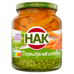 Hak Doperwtjes Met Worteltjes Extra Fijn - 1.85 euro