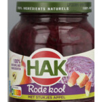 Hak Rode Kool Met Stukjes Appel OPP - 1.85 euro