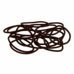 8x Zenner Elastieken Metal Free Bruin - 18.15 euro