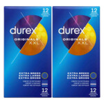 2x Durex Condooms Originals XXL - 23.85 euro