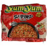 10x Yum Yum Noodles Soep Pak Garnalen - 4.11 euro