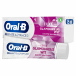 12x Oral-B Tandpasta 3DWhite Advanced Luxe Glamorous White