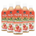 5x Tropical Aloe Vera Drink Aardbei