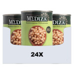 24x Mediza Kikkererwten - 24.68 euro