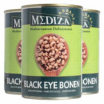 3x Mediza Black Eye Bonen