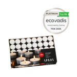 2x SPAAS Theelichten Wit 8 Branduren - 49.02 euro