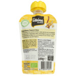 6x de Kleine Keuken Biologische Knijpmix Banaan, Pompoen & Haver - 8.61 euro