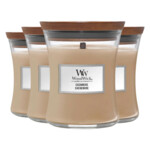 4x WoodWick Geurkaars Mini Cashmere - 39.04 euro