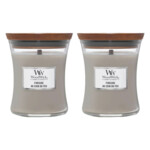 2x WoodWick Geurkaars Mini Fireside - 21.63 euro