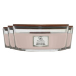 4x WoodWick Geurkaars Ellipse Vanilla & Sea Salt - 110 euro