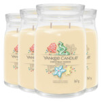 4x Yankee Candle Geurkaars Large Jar  Christmas Cookie - 95.81 euro