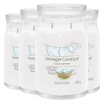 4x Yankee Candle Geurkaars Large Jar  Clean Cotton - 95.81 euro