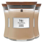 3x WoodWick Geurkaars Mini Cashmere - 29.28 euro