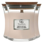 3x WoodWick Geurkaars Mini Vanilla & Sea Salt - 40.36 euro
