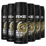 Plein <b>6x</b> Axe Deodorant Bodyspray Gold Temptation aanbieding