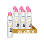 6x Dove Deodorant Spray Invisible Care