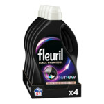 Plein <b>4x</b> Fleuril Vloeibaar Wasmiddel Renew Zwarte Was 51 Wasbeurten aanbieding