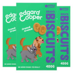 3x Edgard & Cooper Adult Biscuit Appel & Blueberry 400 gr